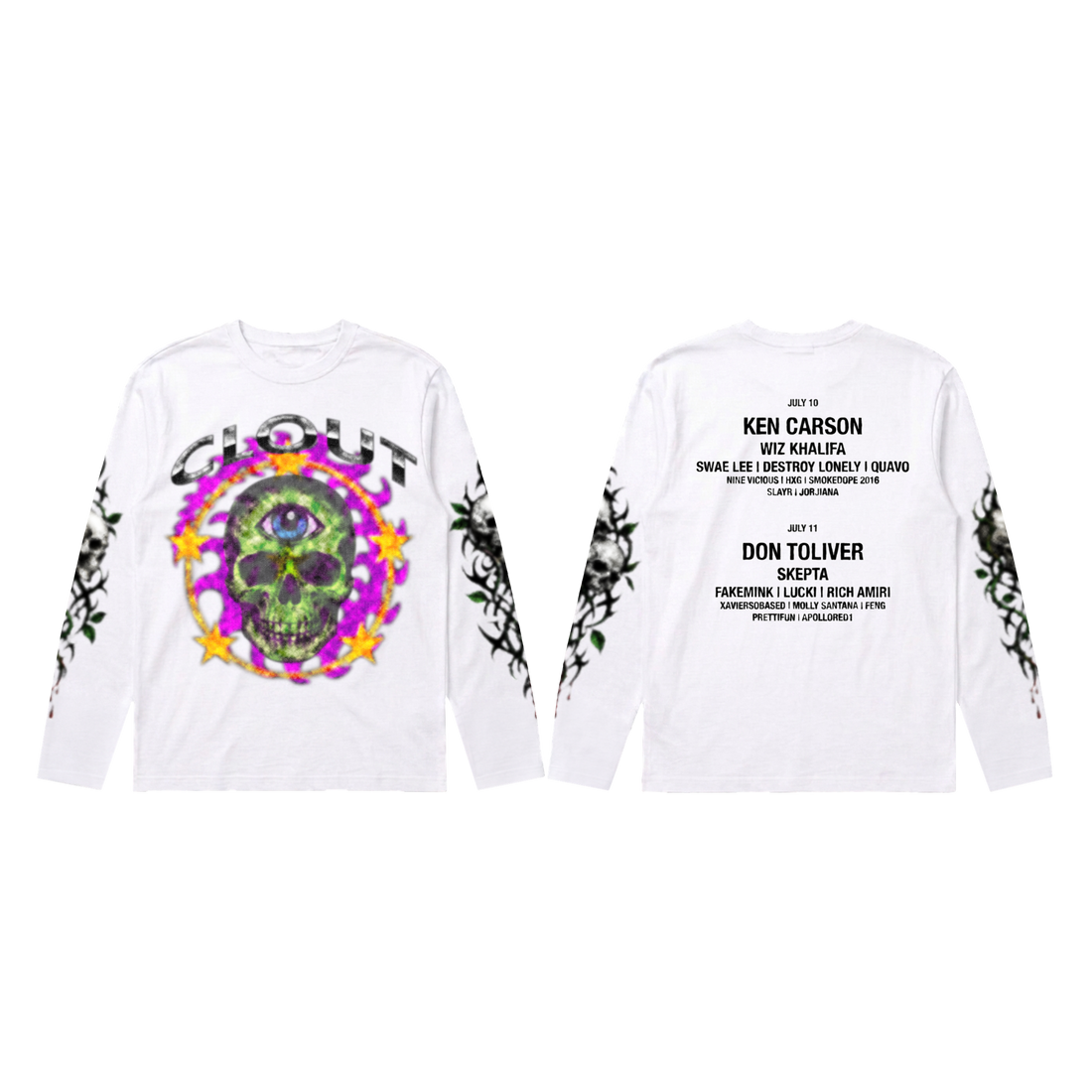 SKULL LONGSLEEVE